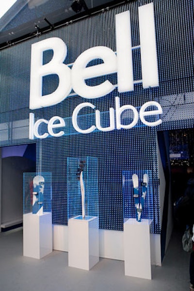 The Bell Ice Cube is in downtown Vancouver, at the corner of Robson and Beatty Streets, just a few blocks from the action at LiveCity Yaletown.