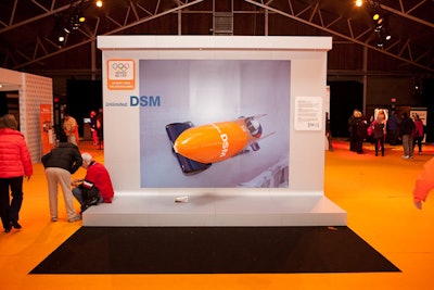 Scientific firm DSM is one of the Dutch sponsors participating in the Holland Heineken House's showcase of Olympic history.