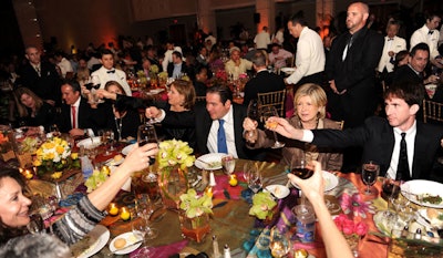 Honoring Emeril Lagasse, this year's annual tribute dinner was held at the Loews Miami Beach Hotel, also home to Lagasse's namesake restaurant. Featuring Martha Stewart as M.C. and presented by Bank of America, the dinner saluted the chef with a six-course meal prepared by fellow chefs and a tribute video. Pete Diaz Productions, Panache: A Classic Party Rental Company, and Always Flowers aided in production.