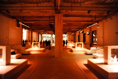 To cap Mercedes-Benz Fashion Week, Calvin Klein turned a raw meatpacking district space into a cozy retreat for 300 guests.
