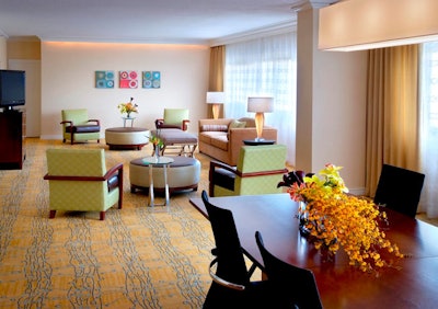 The redesigned Copley Suite has new furnishings.