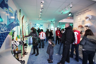 The pavilion has been fully booked with programming since opening February 12, including a brief visit from National Hockey League trophy, the Stanley Cup.