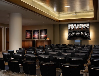 Outfitted with audiovisual technology, the hotels meeting spaces can be used presentations and screenings.