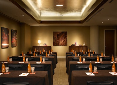 The function rooms can also be used for boardroom conferences.