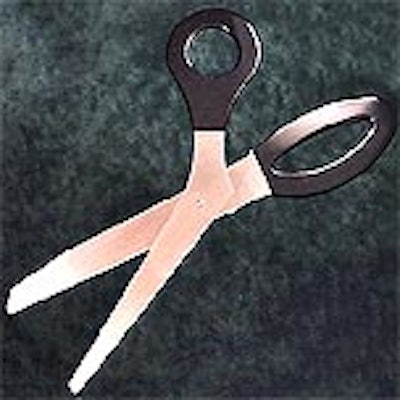 Grand Opening Ceremonial Scissors-Extra Large Rental with Free Ribbon
