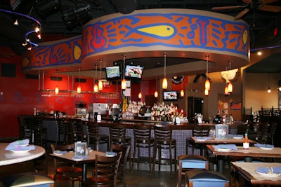 Fat Fish Blue's new Orlando location will have a similar look to its Perrysburg, Ohio, restaurant (pictured).