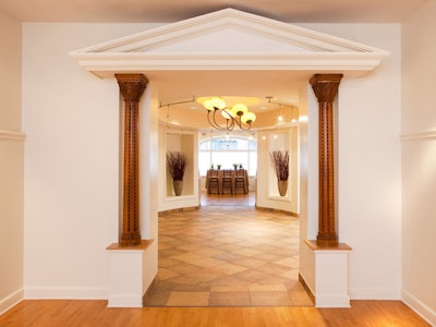 The Gallery consists of four interconnected rooms with an open floor plan.