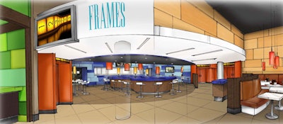 Muvico Grove 13 will have a new restaurant and bar called Frames that can be used for private events.