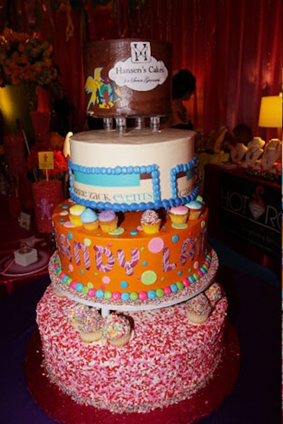 Children Uniting Nations also hosted a Candy Land-theme suite, with a cake from Hansen's and decor from Carrie Zack Events.