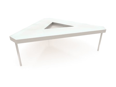 Triangle dining table, from $385, available across the U.S. and Canada from Lounge22