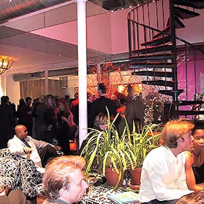 The party was held in Diane von Furstenberg's spacious studio and adjacent shop in the West Village.