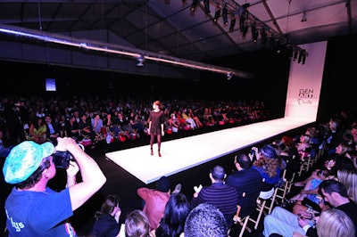 More than 1,000 people attended Gen Art's Fresh Faces in Fashion show last night.
