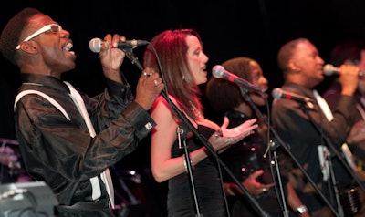 City Lights Band entertained inside the arena throughout the night.