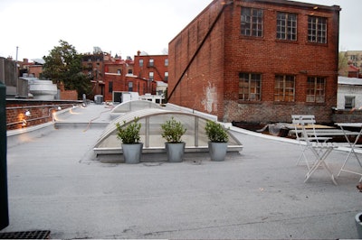 A 2,000-square-foot roof deck and garden is slated to open in July.