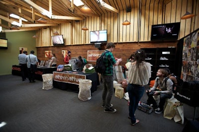 Carrera brought on Airwalk and Alternative Apparel for the gifting room at its pop-up lounge.