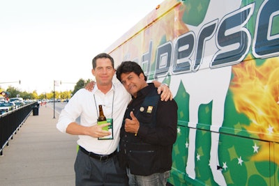 A guest with Erik Estrada.