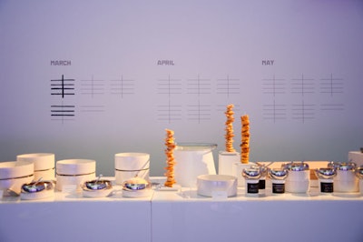 Syfy and LeadDog worked with Creative Edge to give the meal a futuristic and imaginative presentation.