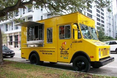 Yellow Submarine requires a 30-person minimum for private event catering.