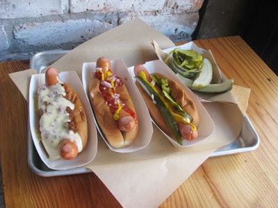 Bark Hot Dogs uses local and sustainable ingredients.