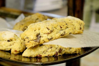 Raphsodic Cooperative Company's baked goods include vegan pies, scones, cakes, muffins, and brownies.