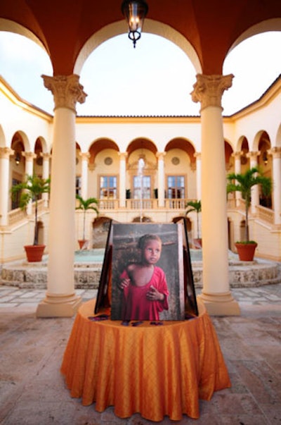 Photographer Susan Michal showcased an exhibit of images she took in Haiti before the earthquake.