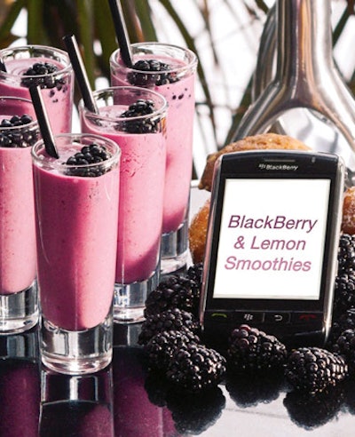To keep attendees from using breaks just to check their email, the Four Seasons Hotels in Chicago and Las Vegas offer 'BlackBerry breaks,' where attendees leave their PDAs at a charging station provided by the hotel and spend time talking over a menu inspired by the berry itself.