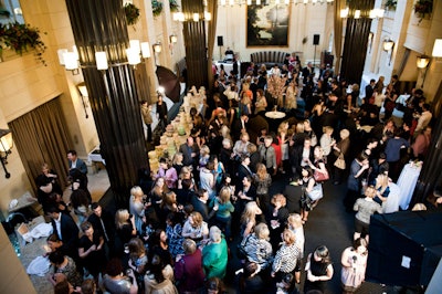 Weddingbells invited 400 guests to the cocktail reception at the Windsor Arms Hotel.