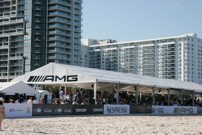 ACT expanded the length of the V.I.P. spectator tent by 30 feet and added more seating for sponsors and ticketholders.