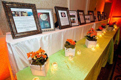 The silent auction had more than 70 items, including a party for 30 guests on the set of the PBS TV show America's Test Kitchen and lunch for five guests with Boston Mayor Thomas Menino.