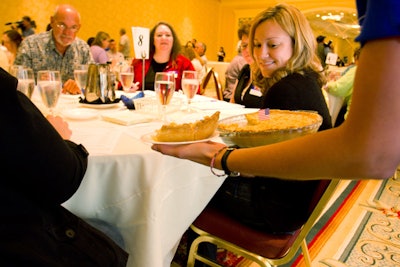 The pie judging took place at the Omni Orlando Resort at Championsgate.