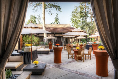 Meeting and event space includes indoor and outdoor options.
