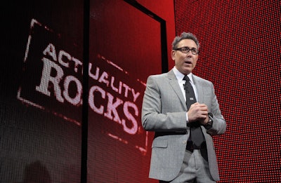 To keep it focused, the presentation lasted no longer than 30 minutes and executive vice president Marc Juris spent his time cracking jokes in between presenting statistics to prove TruTV's growth.