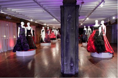 Toronto-based fashion designer Rosemarie Umetsu's red-carpet collection was on display.