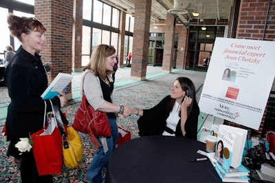 Financial expert and More contributor Jean Chatzky signed books and presided over a breakout session called 'Money Master Class.'