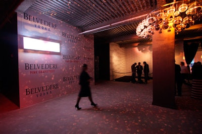 Belvedere also used the space to integrate aspects of its new campaign, which encourages familiarity with consumers by adopting the nickname Belve.