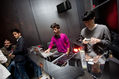 Using the events to strengthen its relationship with music and fashion influencers, Belvedere brought in DJs like the Misshapes (pictured), Quest Love, and Sparber.