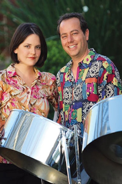 Nesta can provide steel drum music.