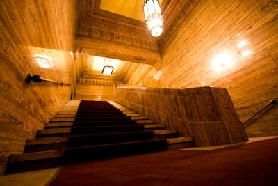 The space retains many of its original materials and design elements.