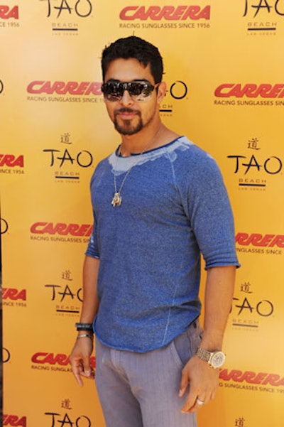 Wilmer Valderrama hosted the event.