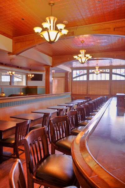 Available for full buyout Act One Cafe can seat 80 or hold 100 for a reception. Outside caterers are welcome in the space.