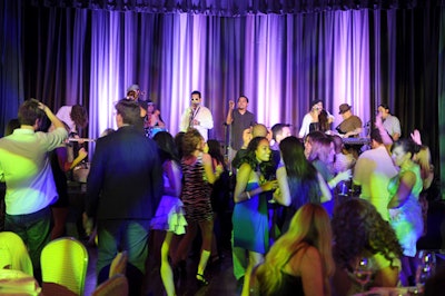 Band Suénalo filled the dance floor at Friday's welcome party.