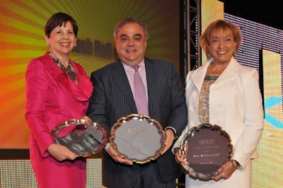 Inducted into BizBash's first Florida Hall of Fame were Adrienne Arsht, philanthropist and business leader; Lee Schrager, vice president of corporate communications and national events, Southern Wine & Spirits of America; and Mona Meretsky, C.S.E.P., president of Comcor Event and Meeting Productions and Comcor Consulting Services.