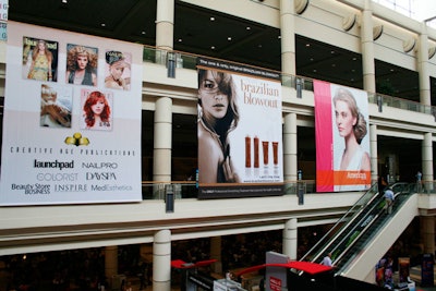 The event occupied three floors of the Orange County Convention Center's west concourse with a main-floor exhibit hall and upstairs classrooms.