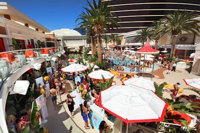 Us Weekly took over the Encore Beach Club for its Hot Bodies consumer event.