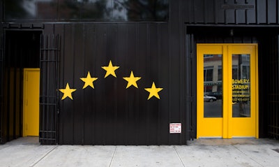 Before the first game of the 2010 FIFA World Cup, Nike opened Nike Stadium on the Lower East Side.