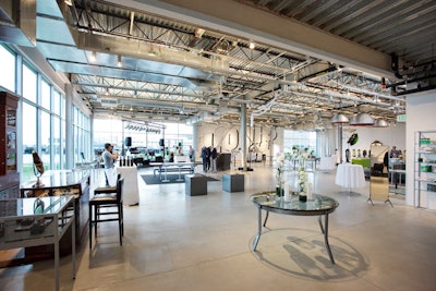 Front Row Associates removed 90 percent of the clothing racks to create a wide-open space.