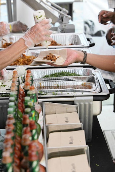 The festival expansion allowed exhibitors like Chipotle to expand their offerings for the festival.