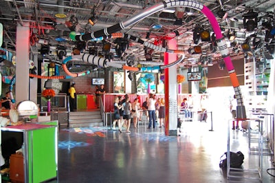 Mafalda Caruso, CTV's executive director of special events, and Rob Dittmer of Three Event Planning and Design created party spaces in the eTalk and MuchMusic studios on the main floor of the network's Queen Street headquarters.