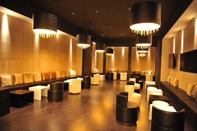 A lower-level lounge and bar, called 1812, holds 150.
