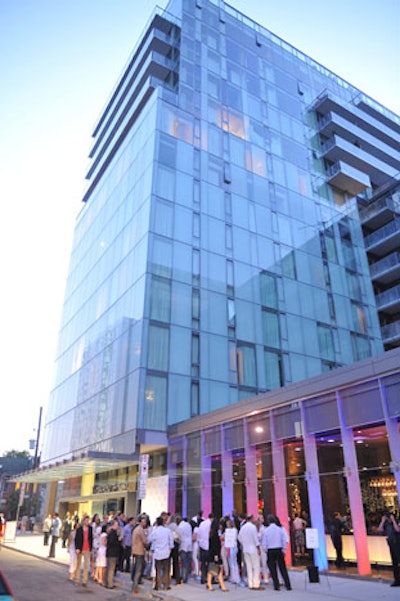 Designed by Studio Gaia, Thompson Toronto has 102 guest rooms and 30,000 square feet of dining and event space.